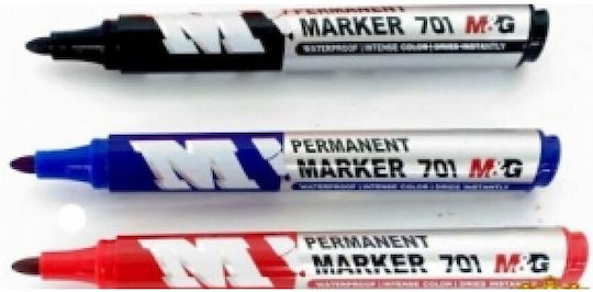 M&G Permanent Marker Black (Μiscellaneous Colours)