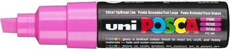 Posca Pc-8k Permanent Markers Pink 6pcs