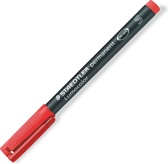 Staedtler Lumocolor Markere Permanente Roșii 313buc