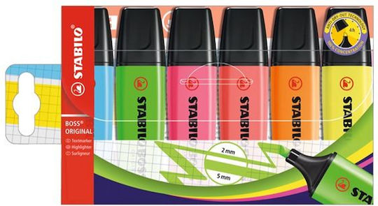 Stabilo Boss Highlighters Set 6pcs