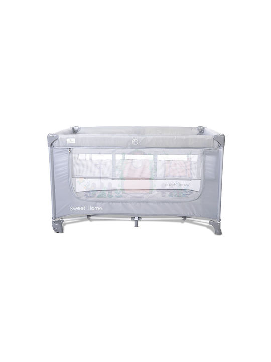 Lorelli Playpen 2 Levels with Mattress Gray 70x127cm