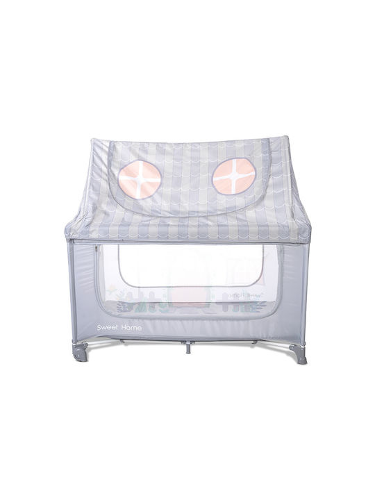 Lorelli Playpen 2 Levels with Mattress Gray 70x127cm