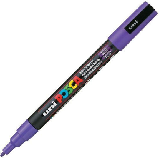 Marker Posca Pc-3m Violet Uni 4902778915844