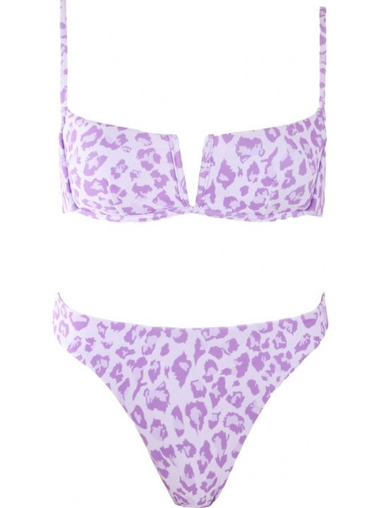Gigi Set Bikini Λιλά