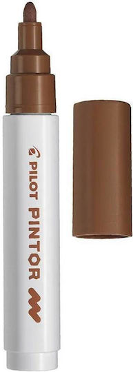Pilot Ανεξίτηλος Μαρκαδόρος Καφέ 4.5mm