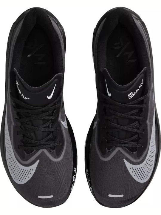 Zoom Fly 6 Sport Shoes Running Black / Light Smoke Grey / White