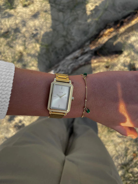 Cluse Fluette Women's Watch with Gold Metal Bracelet