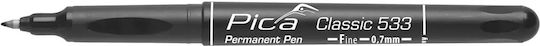 Pica Permanent Marker 0.7mm Black