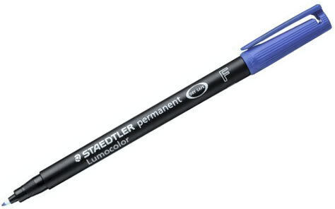 Staedtler Lumocolor Постоянен Маркер Син