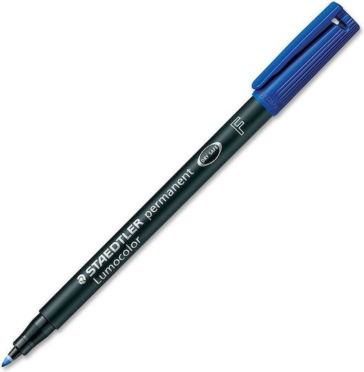 Staedtler Lumocolor Permanent Markers blue 10pcs