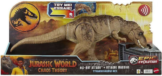 Фигура за Действие T- Rex, който се разбеснява и напада Джурасик свят за 4+ години Години