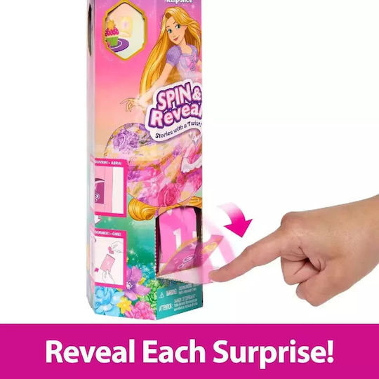Barbie Spin & Reveal Rapunzel Doll for 3+ years+ Years 12.7cm