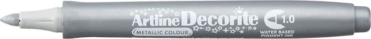 Artline Decorite Marker de Proiectare Argintiu