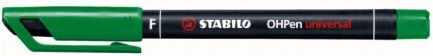 Stabilo ΟΗP Marker pentru Folii 0.7mm Green /36)