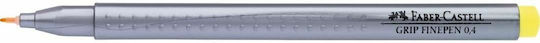 Faber-Castell Finepen Grip Design Marker 0.4mm Light Yellow (Μiscellaneous Colours)