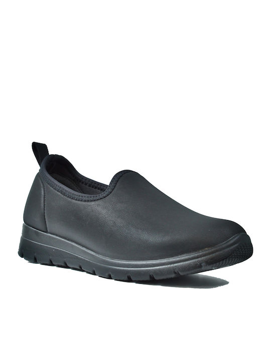 Ανατομικά Γυναικεία Slip-On Μαύρα