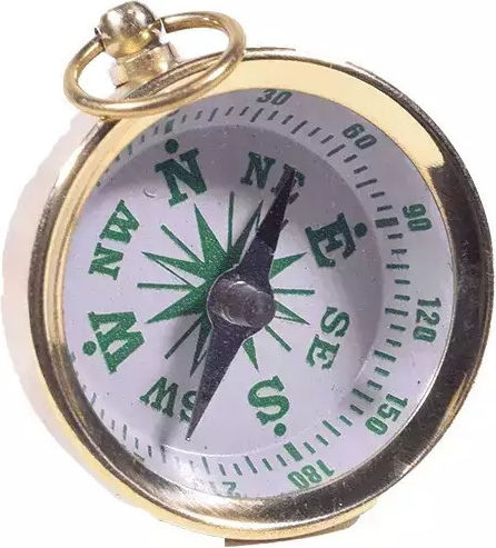 Πυξιδα Μεταλλική 4cm