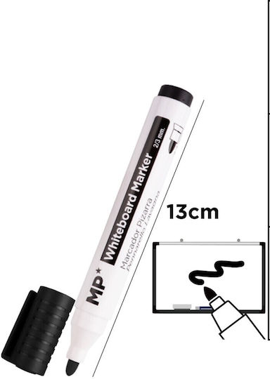 Madrid Papel Whiteboard Marker Black