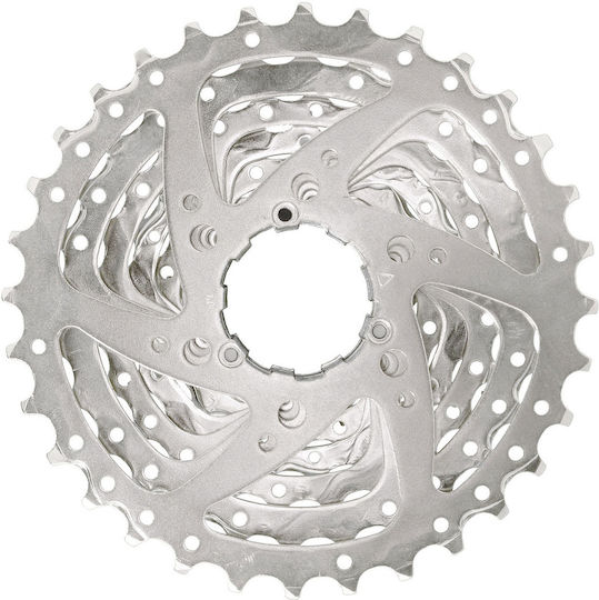 SunRace CSM66 MTB, Trekking Bike Cassette 8 Speeds with Sprocket 11-32