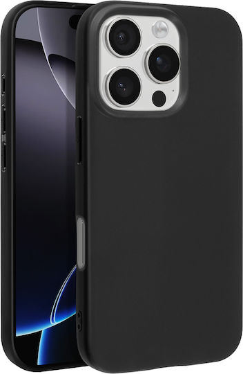 Mayaxess Case Iphone 16 Pro Max Soft Silicone Thin Coating Black