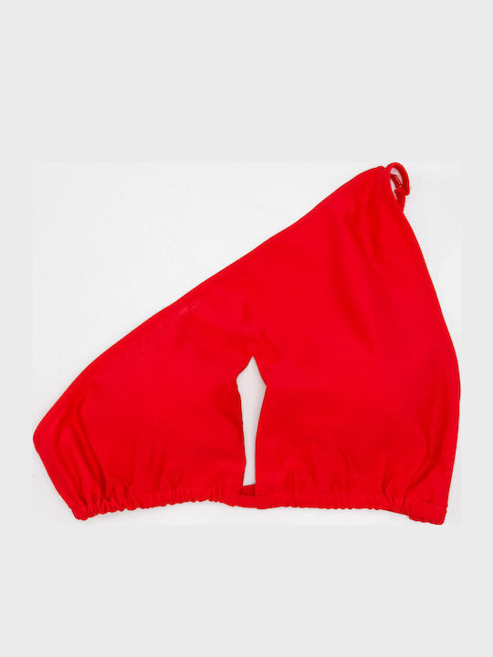Gigi Bikini Un umăr & Îmbunătățire Red