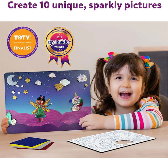 Skillmatics Paper Cutting Foil Fun Unicorns and Princesses for Children 4+ years old Years