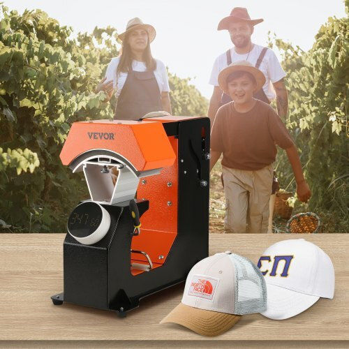 Vevor Automatic Hat Press 3 Heating Pads Design Transfer Zdkmj62439331u4gjv2