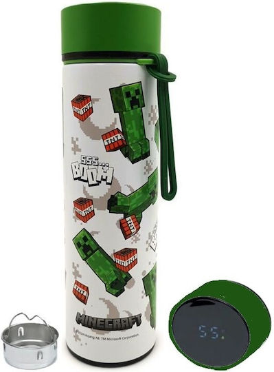 Θερμός Ψηφιακή Ένδειξη Θερμοκρασίας Minecraft Sss...boom 450ml Puckator