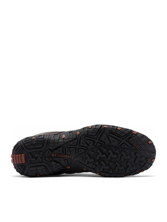 Columbia Woodburn II Men's Waterproof Brown Hiking Shoes