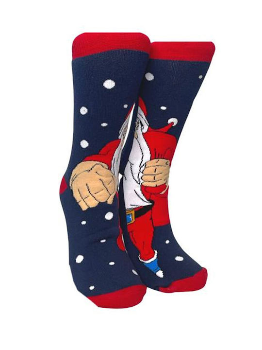 Inizio Damen Weihnachtssocken BLUE 1Pack