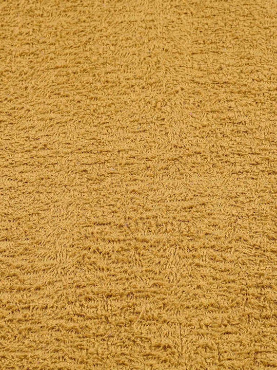 vidaXL Bath Towel 100x200cm Gold 10 Pieces Weight 360gr/m²