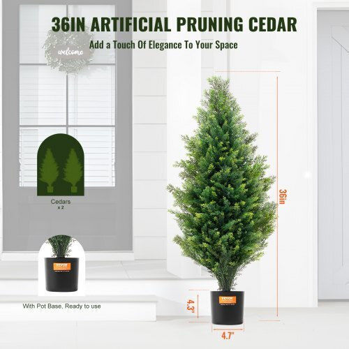 Christmas Decorative Illuminated Tree Green 2pcs