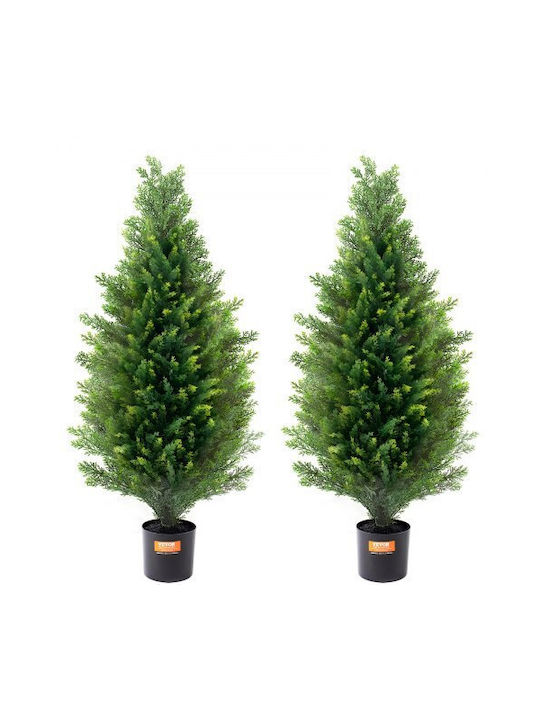 cu lumină LED Decorațiune de Crăciun Braduleț Verde 2buc