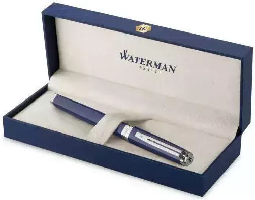 Waterman Писалка Medium Червена от Месинг с Червено Мастило