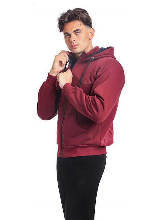 Burgundische Sweatshirts für Herren