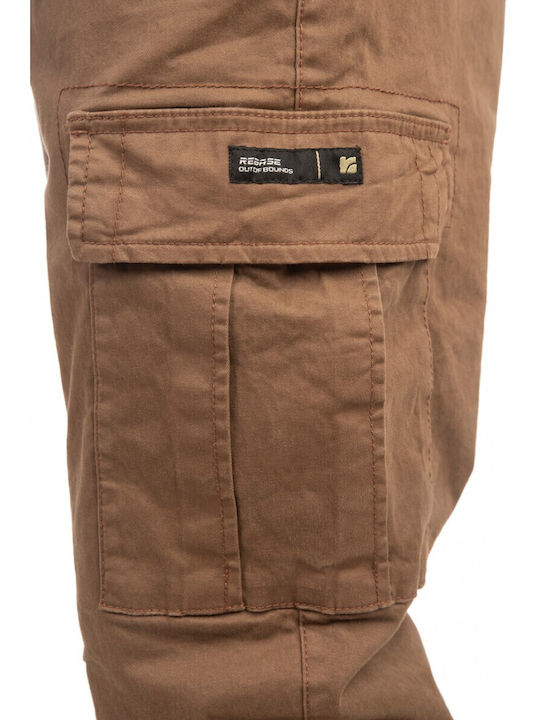 Trousers Cargo in Regular Fit Camel