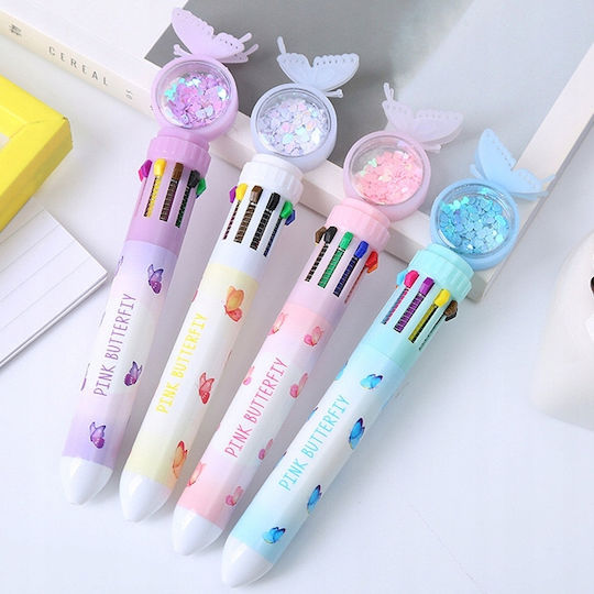 Children's Length Kit Glitter 10in1 Colors Multi-colors 4 Pieces