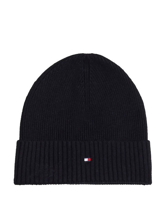 Tommy Hilfiger Beanie Männer Beanie Gestrickt in Schwarz Farbe