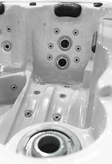 Spa Maui Lite 3 Sitze Freistehende Badewanne Acryl mit Hydrotherapie 209x168cm Spa Maui Lite 3 Sitze Freistehende Badewanne Acryl mit Hydrotherapie 209x168cm