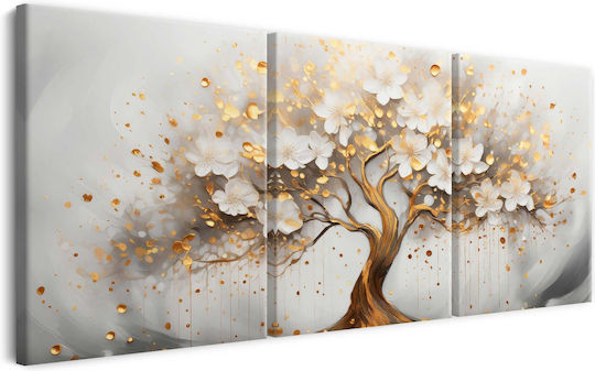 Decowalls Трикратен Картина Платнен 60x120см