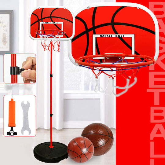 Outdoor Basketball Hoop with Stand & Ball