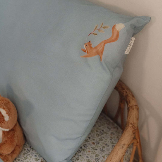 Little Dutch Baby Bettbezug Set mit Kissenbezug Denim Blue Denim Blue 120x150cm.