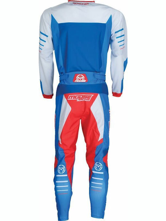Moose Racing Qualifier Men's Jersey Motocross Blue