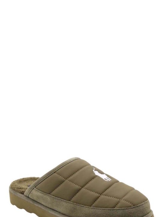 Ralph Lauren Men's Slipper Green