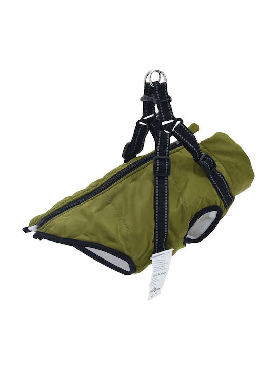 vidaXL Green Dog Coat