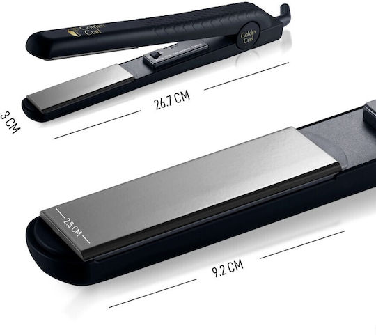 Golden Curl Hair Straightener with Ceramic Plates