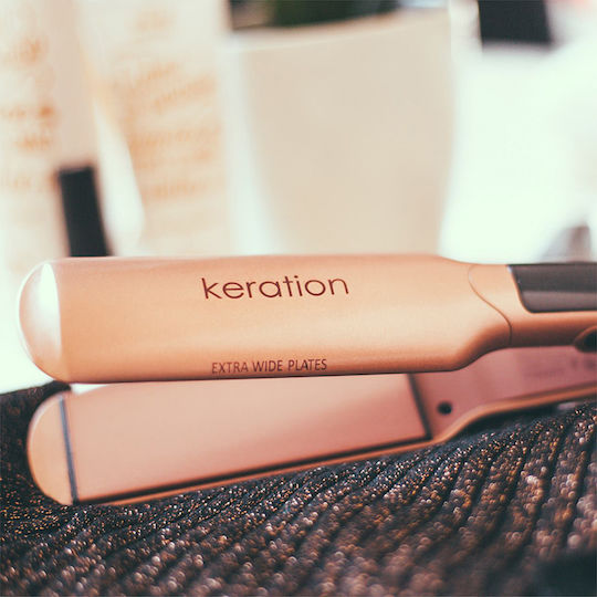 GA.MA X Wide Keration GI3032 Hair Straightener with Ceramic Plates 49W