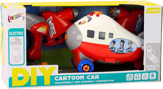 Lean Toys Set cu Avion pentru 3+ ani+ Ani