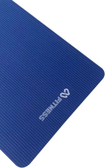Mfitness Yoga Pilates Exercise Mat Blue 183x61x1cm