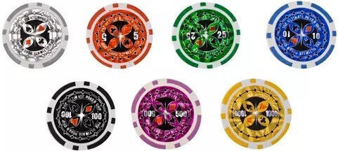 Olympus Σετ 500 Μάρκες Poker σε Βαλίτσα